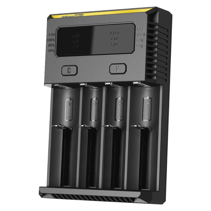 NiteCore New i4 - 4 Channel Rechargeable Battery Intellicharger
