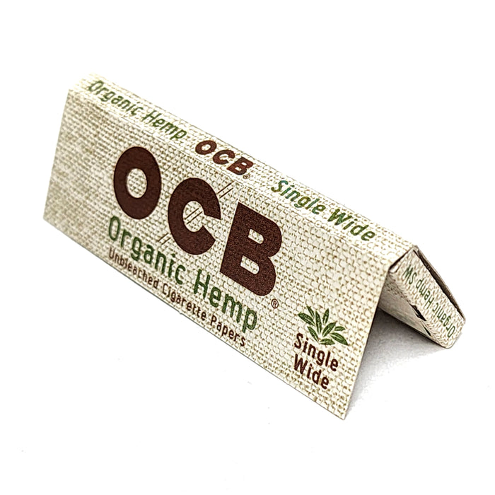 OCB Organic Hemp Rolling Papers Single Wide