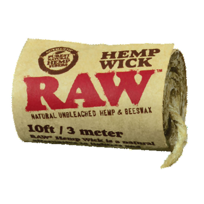 RAW Hemp Wick – 10ft