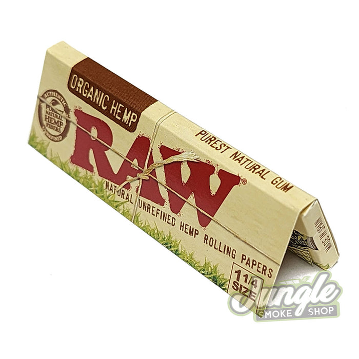 RAW Organic Hemp Rolling Papers 1 1/4